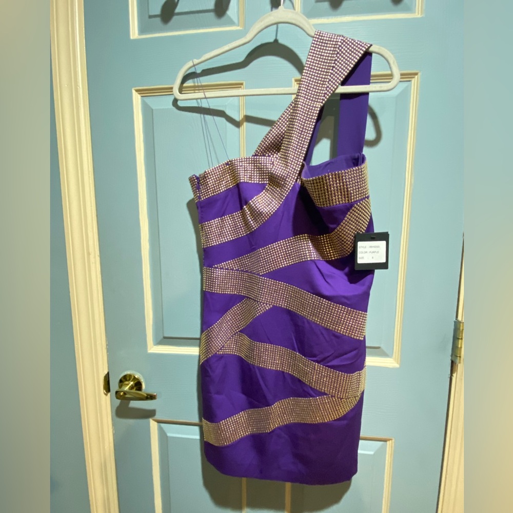 Robert Rodriguez purple Cocktail Dress